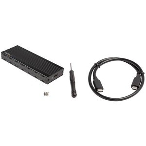 StarTech.com USB-C (10Gbps) to M.2 NVMe SSD Enclosure - Portable M.2 PCIe Aluminum Case - 1GB/s Read & Write - Mac & PC - 