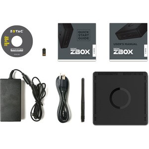 Desktop Computer Zotac ZBOX PRO QK7P3000 - Intel Core i7 7th Gen i7-7700T 2,90 GHz Prozessor DDR4L SDRAM - Mini-PC - NVIDI