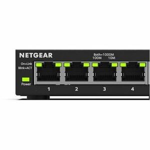 Netgear Business GS305E Ethernet Switch - 5 Ports - Gigabit Ethernet - 1000Base-T - 3 Layer Supported - Twisted Pair