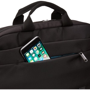 Case Logic Advantage ADVA-114 Carrying Case (Attaché) for 10.1" to 14" Notebook, Tablet PC, Pen, Electronic Device, Cord -
