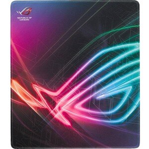 Tapis de souris de jeu Asus Strix Edge - Relief - 2 mm x 400 mm x 450 mm Dimension - Caoutchouc - Antidérapante, Anti-effi
