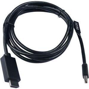 Mini DisplayPort maschio a HDMI maschio, 2 metri 6,6 piedi, unidirezionale da DisplayPort nero, video Full 1080P - 1 x HDM