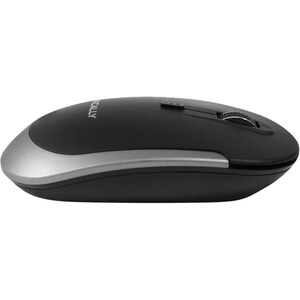 Macally Bluetooth Optical Quiet Click Mouse - Optical - Wireless - Bluetooth - 1600 dpi - Scroll Wheel - 2 Button(s) - Sym