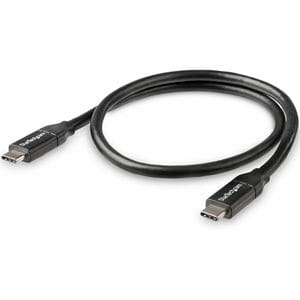 StarTech.com 0.5m USB C to USB C Cable w/ 5A PD - M/M - USB 2.0 - USB-IF Certified - USB Type C Cable - USB C Charging Cab