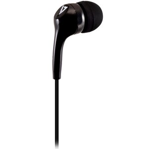 V7 Lightweight Stereo Earbuds - Stereo - Mini-phone (3.5mm) - Wired - 32 Ohm - 20 Hz - 20 kHz - Earbud - Binaural - In-ear