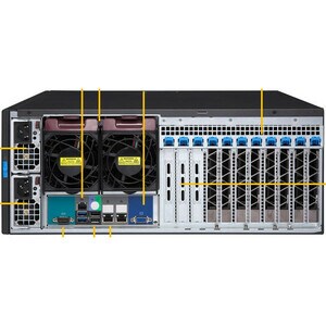 Supermicro SuperServer 7049GP-TRT - 4U 塔式 - P LGA-3647插座 - 2 x 处理器支持 - Intel C621 芯片 - 2 TB DDR4 SDRAM DDR4-2666/PC4-21300