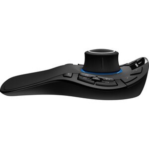 Dispositif d'Entrée 3D 3Dconnexion SpaceMouse Pro - Fréquence radio - USB - Câble/sans fil - 2,40 GHz