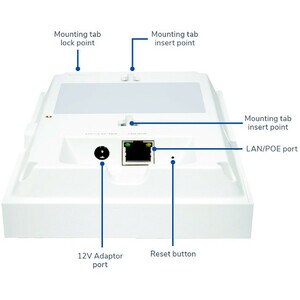 SonicWall SonicWave 231c IEEE 802.11ac 1.24 Gbit/s Wireless Access Point - 2.40 GHz, 5 GHz - MIMO Technology - 1 x Network