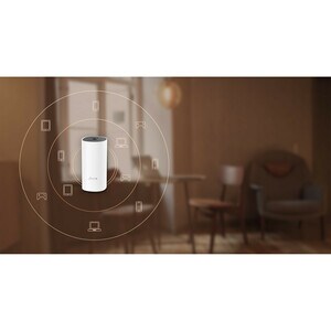 TP-Link Deco M4 IEEE 802.11ac 1.17 Gbit/s Wireless Access Point - 2.40 GHz, 5 GHz - 2 x Internal Antenna(s) - MIMO Technol