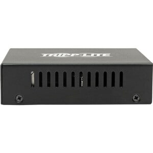 Tripp Lite Gigabit SFP Fiber to Ethernet Media Converter, POE+ - 10/100/1000 Mbps - 1 x Network (RJ-45) - Single-mode - Gi