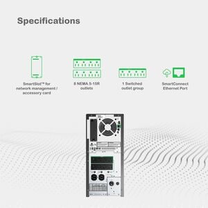 APC Smart-UPS 2200VA  120V con SmartConnect