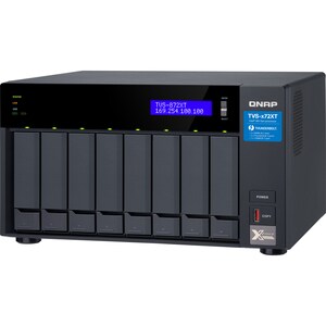QNAP TVS-872XT-I5-16G SAN/NAS/DAS Storage System - Intel Core i5 i5-8400T Hexa-core (6 Core) 1.70 GHz - 8 x HDD Supported 