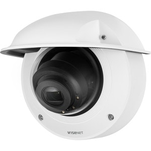 Wisenet XNV-6081R 2 Megapixel Outdoor HD Network Camera - Color, Monochrome - Dome - White - 164.04 ft Infrared - MJPEG, H