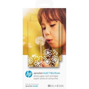 HP Inkjet Photo Paper - White - 80 Sheet