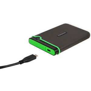 Transcend StoreJet Tragbar Festplatte - 2,5" Extern - 2 TB - Grau - USB 3.1