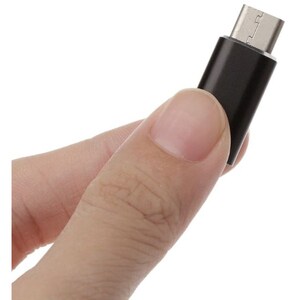 4XEM USB-C MALE TO 8 PIN FEMALE - 1 x USB Type C Male - 1 x 8-pin Lightning Proprietary Connector Female - Black