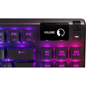 SteelSeries Apex 7 TKL Mechanical Gaming Keyboard - Cable Connectivity - USB Interface - 84 Key Multimedia Hot Key(s) - En