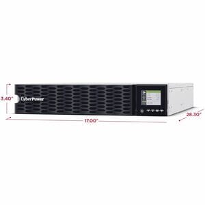CyberPower OL5KRTHD Smart App Online UPS Systems - 5000VA/5000W, 200 - 240 VAC, Hardwire Terminal (NEMA L6-30P power cord 