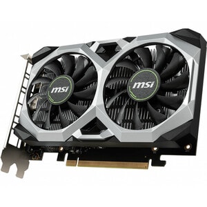 NVIDIA GEFORCE GTX 1650 VENTUS XS 4G OC GRAPHIC CARD CORE CLOCKS 1740MHZ 1XDP 1X HDMI 2.0 1X DVI 350W MIN PSU G-SYNC READY