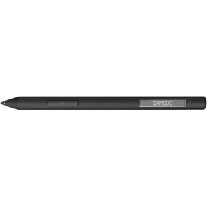 Wacom Bamboo Ink Plus Bluetooth Stylus - Aktiv - Ersetzbare Stylus-Spitze - Schwarz - Notebook Unterstütztes Gerät