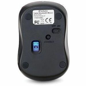 Verbatim Bluetooth® Wireless Tablet Multi-Trac Blue LED Mouse - Garnet - Blue LED/Optical - Wireless - Bluetooth - Garnet 