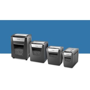 Kensington OfficeAssist Shredder M100S Anti-Jam Cross Cut - Non-continuous Shredder - Cross Cut - 10 Per Pass - for shredd
