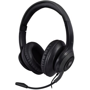 V7 Premium HC701 Wired Over-the-head, Over-the-ear Stereo Headset - Grey - Microsoft Teams Certification - Binaural - Circ