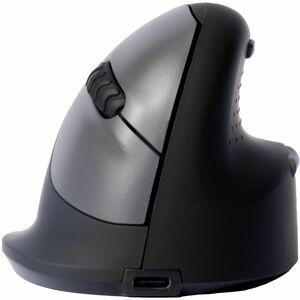 R-Go HE Break Vertical mouse Maus - Bluetooth - USB Typ-A - Optisch - 5 Taste(n) - Schwarz - Kabellos - 10 m - 2,40 GHz - 