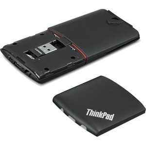 Lenovo ThinkPad X1 Presenter Mouse - Optical - Wireless - Bluetooth/Radio Frequency - 2.40 GHz - Black - USB Type A - 1600