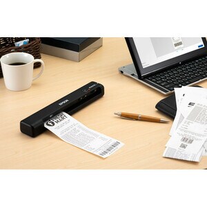 Epson WorkForce ES-60W Sheetfed Scanner - 600 dpi Optical - 48-bit Color - 16-bit Grayscale - 10 ppm (Mono) - 10 ppm (Colo