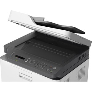 HP 179fwg Kabellos - Laser-Multifunktionsdrucker - Farbe - Kopierer/Fax/Drucker/Scanner - 18 Seiten/Min. Mono/4 ppm Farbdr