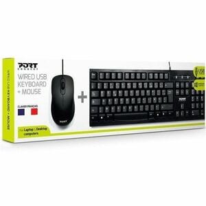 FR - PACK KEYBOARD + MOUSE BUDGET - WIRED - FR