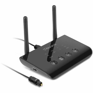 Aluratek ABCD54F Audio Transmitter/Receiver - 100 ft - Wireless - Headphone
