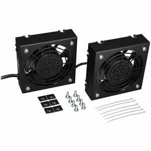 Tripp Lite series SRXFANWM Cooling Fan - 2 Pack - 2 x Fan(s) - 210 CFM (356.79m³/h) Maximum Airflow - 50 dB Noise - 2 - Ca