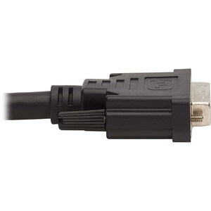 Eaton Tripp Lite Series Dual DVI KVM Cable Kit - DVI, USB, 3.5 mm Audio (3xM/3xM) + DVI (M/M), 10 ft. (3.05 m) - 10 ft KVM