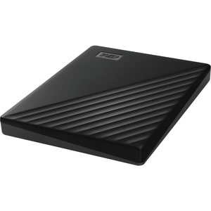 WD My Passport WDBPKJ0050BBK-WESN 5 TB Portable Hard Drive - External - Black - USB 3.0 - 256-bit Encryption Standard - Re