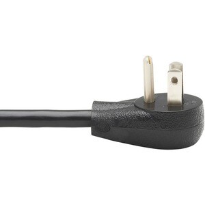 Eaton Tripp Lite Series Power Extension Cord, Right-Angle NEMA 5-15P to NEMA 5-15R - 13A, 120V, 16 AWG, 1 ft. (0.31 m), Bl