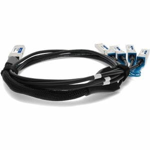 AddOn 1 m Twinaxial Network Cable - 1 - TAA Compliant - Cable for Network Device - First End: 1 x QSFP28 Network - Second 