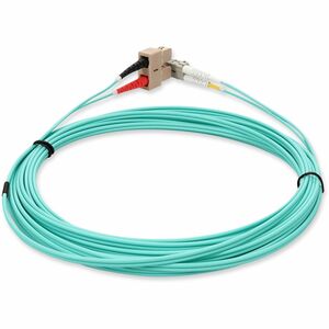 AddOn 10 m Fibre Optic Network Cable - 1.0 - Cable for Network Device - First End: 2 x LC Network - Male - Second End: 2 x