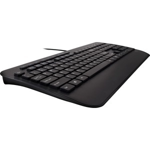 V7 CKU300FR Keyboard & Mouse - AZERTY - French - USB Cable Keyboard - Keyboard/Keypad Color: Black - USB Cable Mouse - Opt