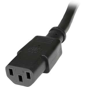 6 FT STANDARD COMPUTER POWER CORD EXTENSION - C14 TO C13