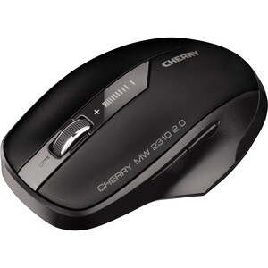 CHERRY MW 2310 2.0 Mouse - Radio Frequency - USB - Optical - 6 Button(s) - Black - 1 - Wireless - 2.40 GHz - 2400 dpi - Sc