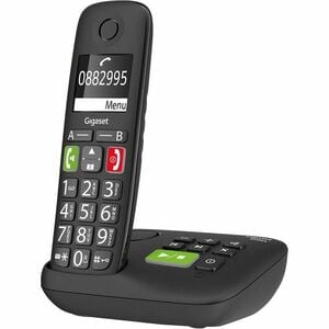 Gigaset E290A DECT-Schnurlostelefon - Wandmontierbar, Desktop - Schwarz - 1 Telefonleitung(en) - 1 Mobilteil(e) - 1 Gleich