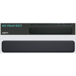 Logitech Keyboard Pad - 64 mm x 420 mm x 8 mm Dimension - Memory Foam - Stain Resistant