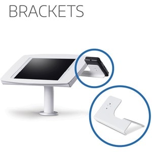 SpacePole A-Frame Mounting Frame for iPad Pro - White - 26.7 cm (10.5") Screen Support - Steel