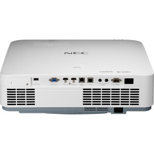 NEC Display P525WL LCD Projector - 16:10 - White - 1280 x 800 - Front, Ceiling - 20000 Hour Normal Mode - WXGA - 520,000:1