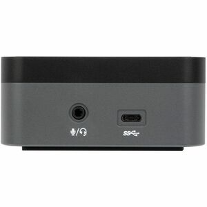 Targus DOCK570EUZ USB-Typ C Docking Station für Notebook, Desktop-PC - Ladefunktion - Grau - 4 Unterstützte Displays - 4K 