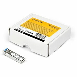 StarTech.com SFPGE10KT3R4. SFP transceiver type: Faseroptik, Maximum data transfer rate: 1000 Mbit/s, Schnittstelle: SFP. 