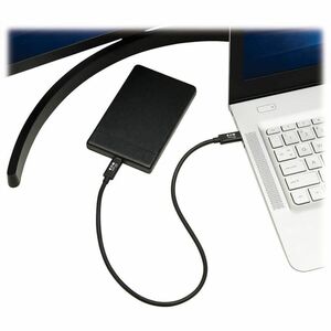 Tripp Lite series Thunderbolt 3 Cable, M/M, 0.5 m, Black - 1.6 ft (0.50 m) Thunderbolt 3 Video/Data Transfer Cable for Mac