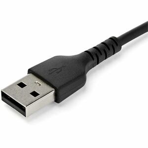 StarTech.com 2m USB A to USB C Charging Cable - Durable Fast Charge & Sync USB 2.0 to USB Type C Data Cord - Aramid Fiber 